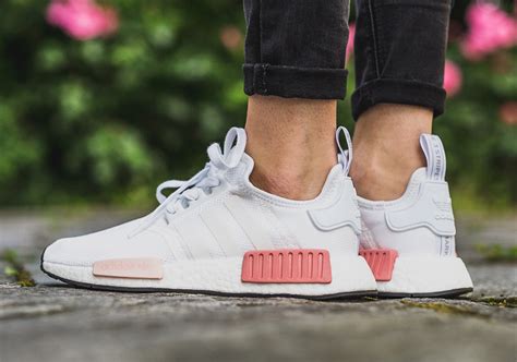 adidas nmd r1 w herren|Adidas NMD r1 women white.